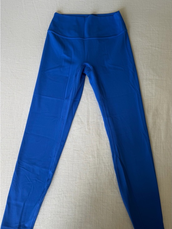 ingia Pants - High-Waist Performance Leggings in Blue